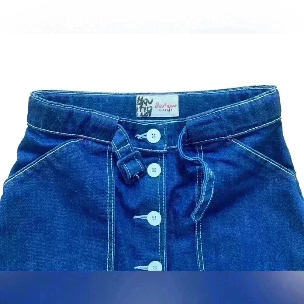 Boutique by Jaeger Denim Mini Skirt Size 8